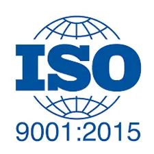ISO 9001:2015 certification mark
